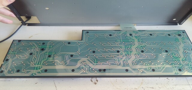 Keyboard membrane installation