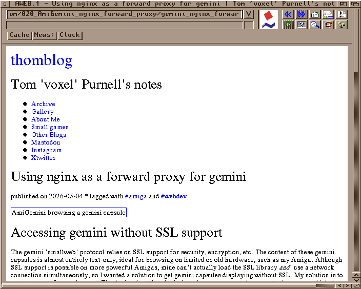 AWeb viewing this site, redux